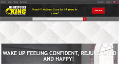 Desktop Screenshot of mattresskingmt.com